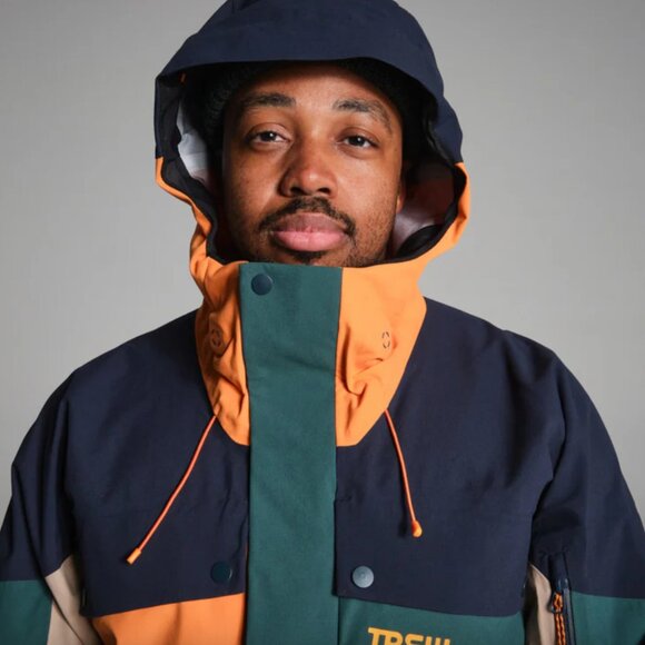 Men's Multicolor Ski & Snowboard Jacket - Picture 12 of 14